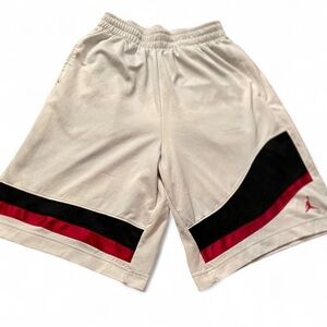Nike Air Jordan Mesh White Basketball Shorts Bulls Colors Size Mens M
